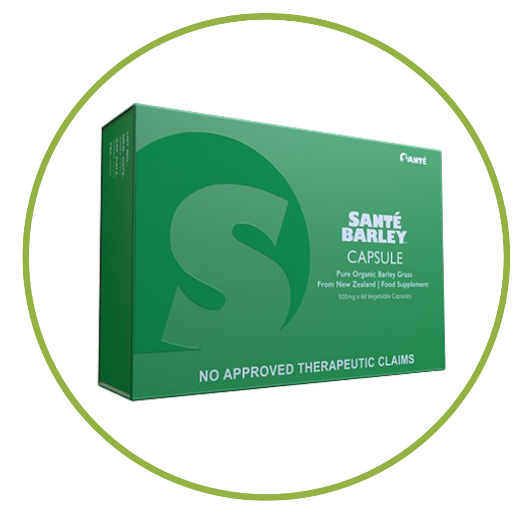 Sante Barley Capsules (Pure Organic )500mg x 60s